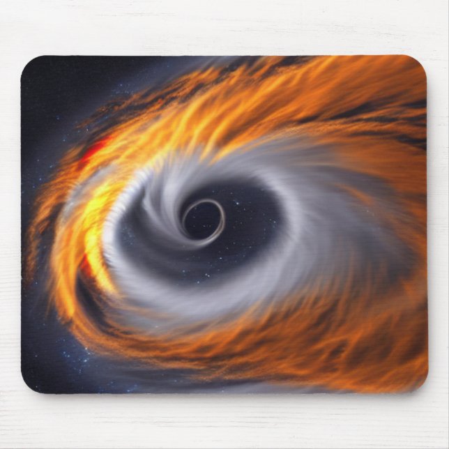 Black Hole in Space Mousepad (Front)