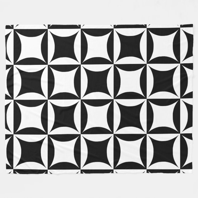 Black Hole in the Barn Door Pattern Fleece Blanket (Front (Horizontal))