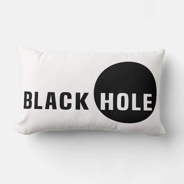 Black Hole Lumbar Cushion (Front)