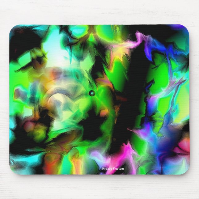 Black Hole Mouse Pad (Front)