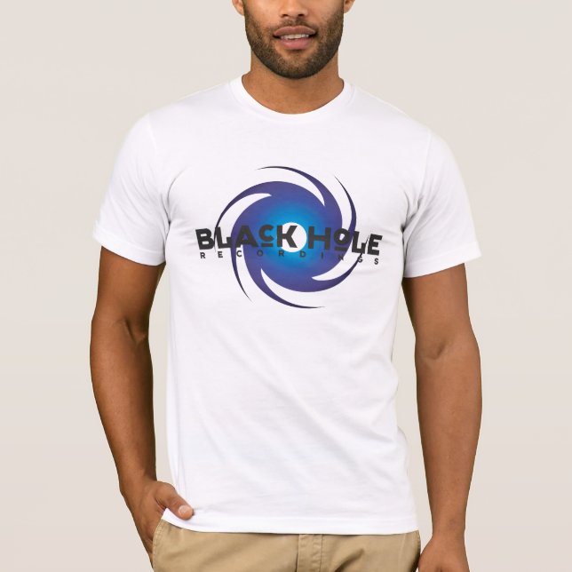 Black Hole Recordings Basic Blue T-Shirt (Front)