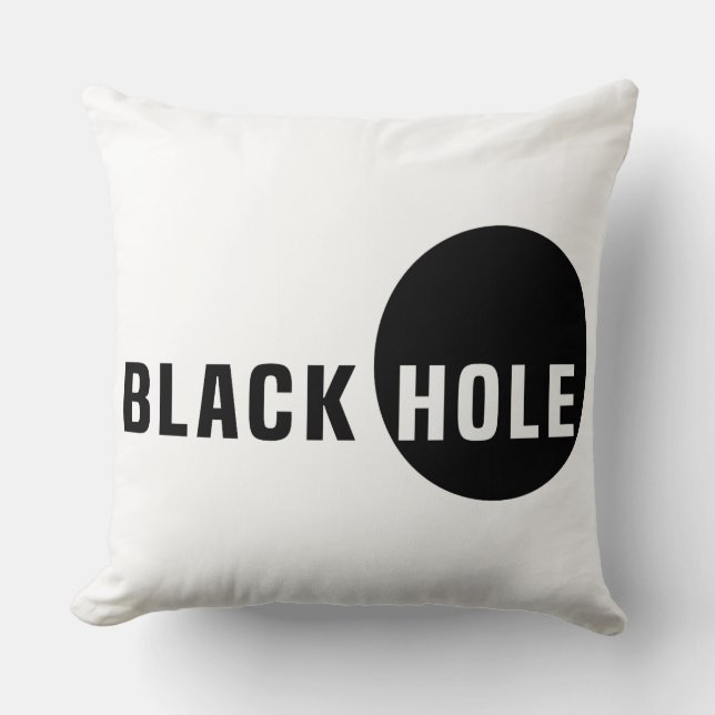 Black Hole reversible Cushion (Front)