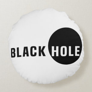 Black Hole Round Cushion