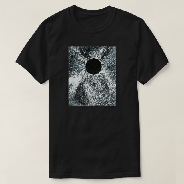 Black Hole t-shirt, Men's dark T-Shirt (Design Front)
