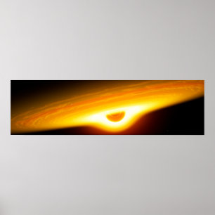 Black Hole - The Ultimate Cosmic Phenomenon Poster