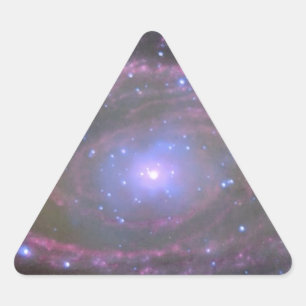 Black hole triangle sticker