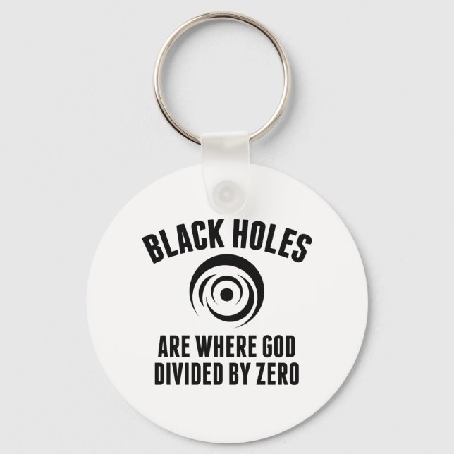 Black Holes Key Ring (Front)