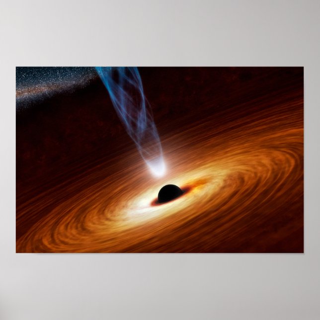 Black Holes - Monsters in Space Poster (Front)