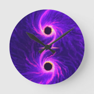 Black holes round clock