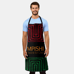 Black Holiday Juneteenth Kwanzaa Apron