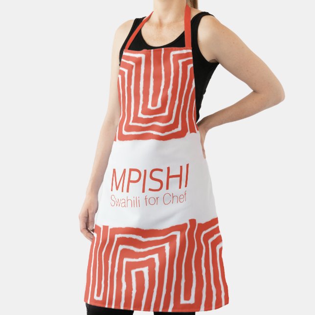 Black Holiday Juneteenth Kwanzaa Apron (Insitu)