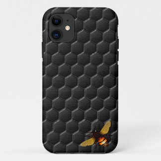 Black Honeycomb iPhone 11 Case