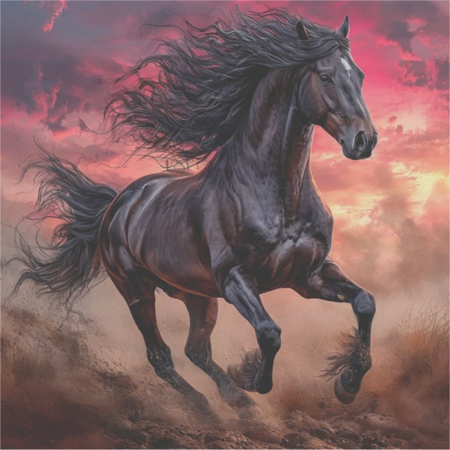 Black horse aesthetic (Front)