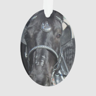 Black Horse Ornament