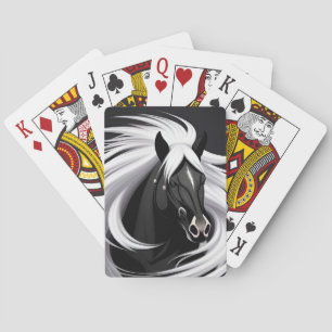 Black Horse Poker Gift For Card Players