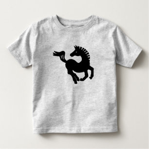 black horse toddler T-Shirt