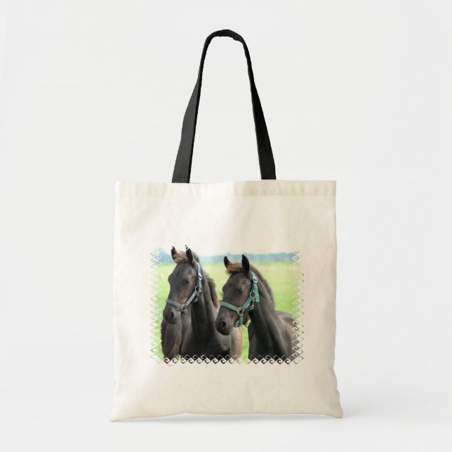 Black Horses Design Bag (Front)