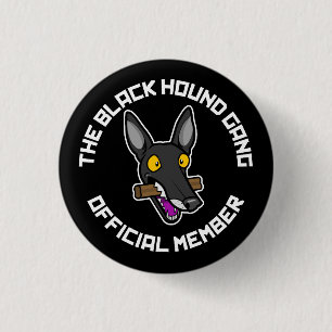 Black Hound Gang 3 Cm Round Badge