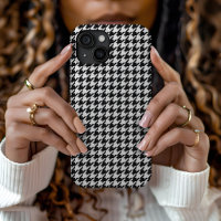 Black Houndstooth