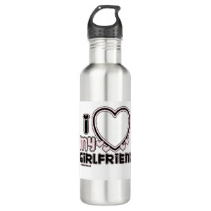 black i luv 1 710 ml water bottle