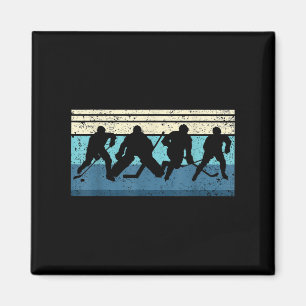 Black Ice Hockey  Magnet