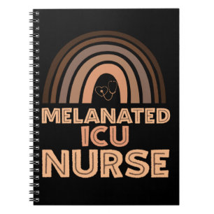 Black Intensive Care Unit Nurse Week Appreciation Notebook