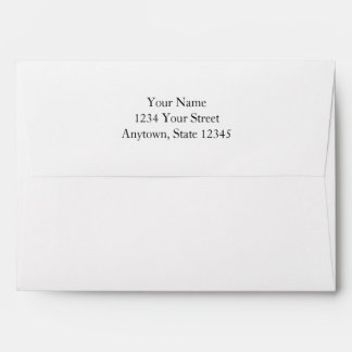 Black Invitation or Greeting Card Envelopes