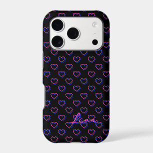 Black iPhone Cover With Your Custom Name