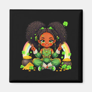 Black Irish Afro Black Girl African American St Pa Magnet