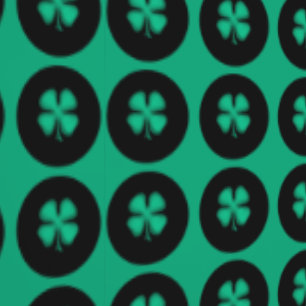 Black Irish Circle smooth vinyl wallpaper