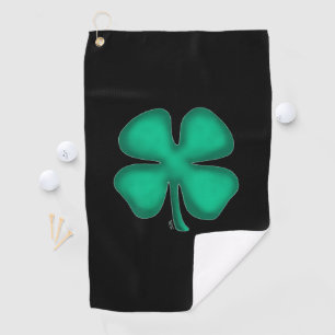 Black Irish golf towel