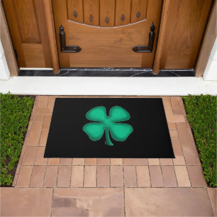 Black Irish large doormat