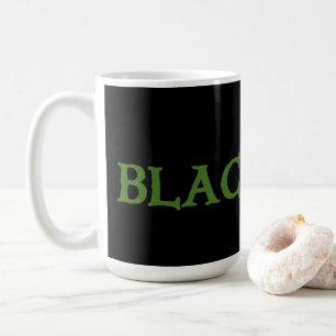 Black Irish large mug