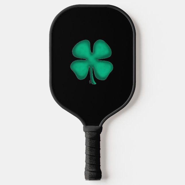 Black Irish pickleball paddle (Front)