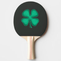 Black Irish ping pong paddle