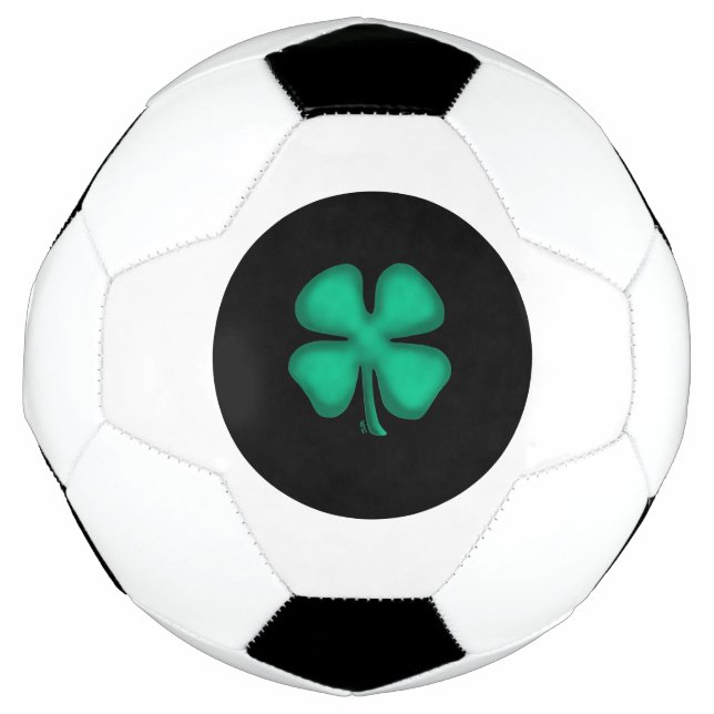 Black Irish soccer ball (Front)