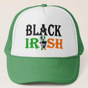 Black Irish St Patrick's day Trucker Hat