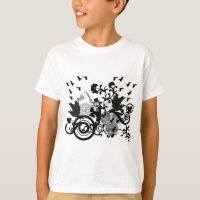 Black Irish Swirls and Leprechauns