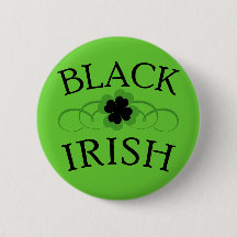 BLACK IRISH with Black Shamrock