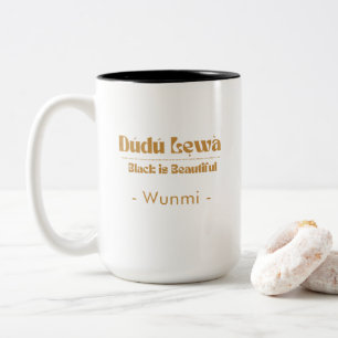 Black Is Beautiful Affirmation Mug — Gift for Her