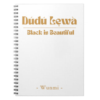 Black Is Beautiful Journal — Gift for Her