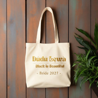 Black Is Beautiful Tote Bag — Gift for Her