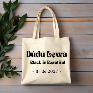Black Is Beautiful Tote Bag — Gift for Her