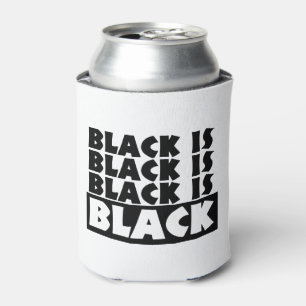 Black Is Black Can Cooler