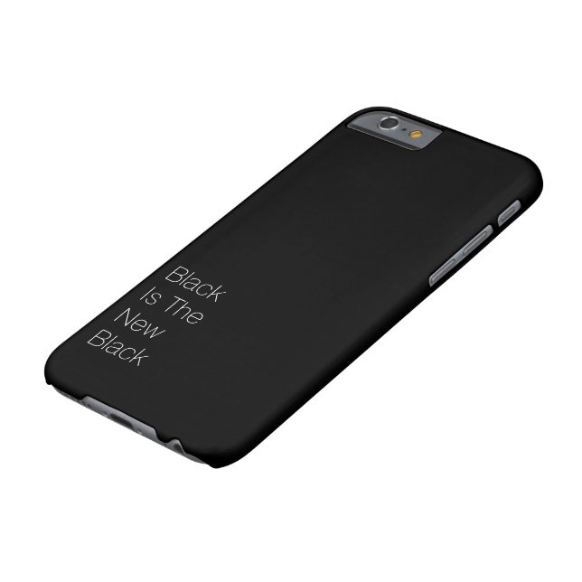 "Black Is The New Black" customisable quote Case-Mate iPhone Case (Top)