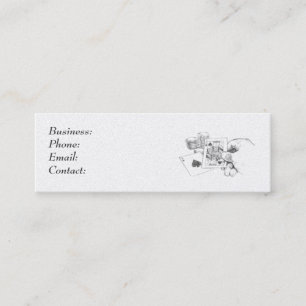 Black Jack Gaming Mini Business Card