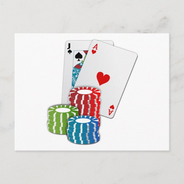 Black Jack Postcard (Front)