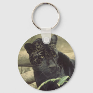 Black_jaguar Key Ring