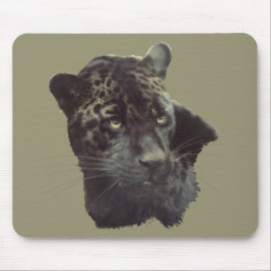 Black Jaguar Mouse Pad
