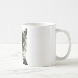 Black Jaguar Panther Coffee Mug